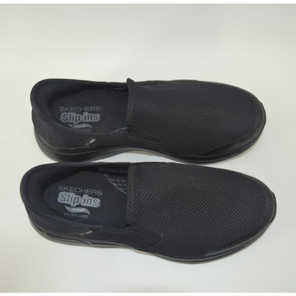 Skechers Black Go Walk Mens Arch Fit Casual Sneakers Size 10 - Picture 12 of 14